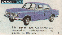 <a href='../files/catalogue/Dinky France/534/1965534.jpg' target='dimg'>Dinky France 1965 534  BMW 1500</a>